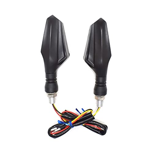 Clignotant moto LED 12V bleu à défilement universel