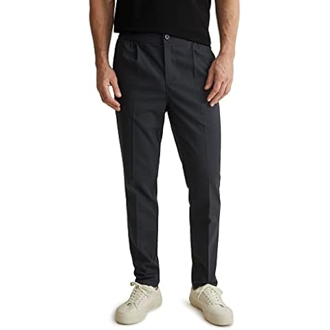 Pantalones chinos elásticos C&A para hombre antracita L Cover