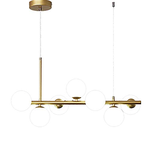 Plafonnier luxueux réglable pour illuminer une table de salle à manger
