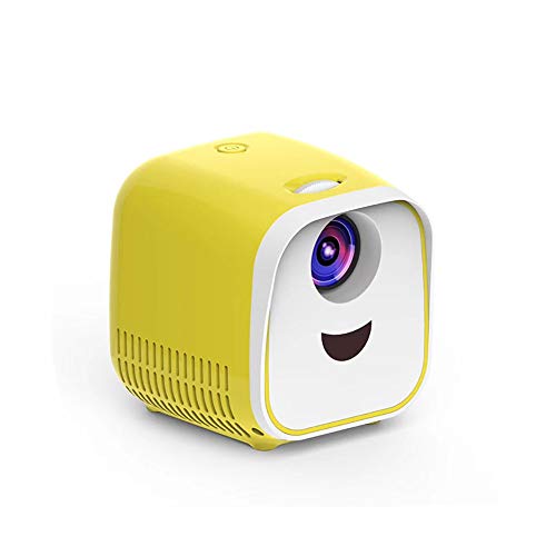 Mini projecteur LED 1000 lumens HD avec haut-parleur et ports HDMI USB pour home cinéma