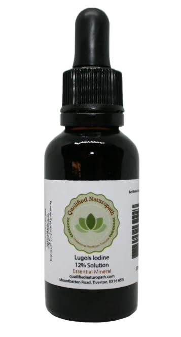 Lugols Iodine Solution 12% - 35ml - with Glass Pipette