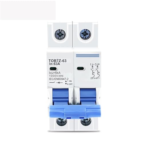Disyuntor solar automático magnetotérmico CC 1000V 2P 25A para protección de paneles solares PV