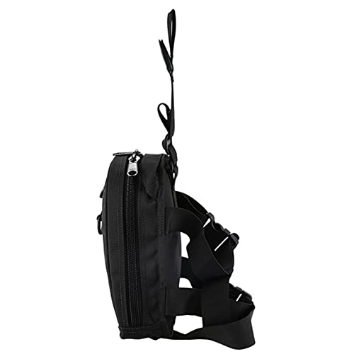 Pochette de Rangement à Glissière pour Plongeur avec Poche sur la Cuisse Sangles de Ceinture de Jambe Sac de Chargement