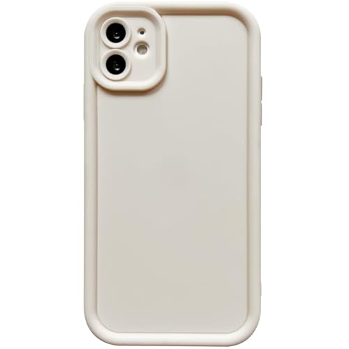 Image of Puxicu Slim Case for iPhone 16 Plus, Enhanced Camera Protection, Shockproof Skin-Friendly Touch Soft Case Cover for iPhone 16 Plus Phone 6.7 inch, White