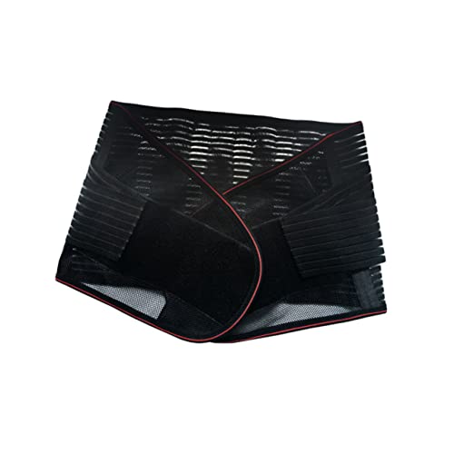 FOMIYES Adjustable Lumbar Support Brace Back Waist Belt for Lower Back Mesh Brace for Xxl