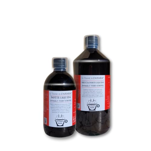 Le Tisane di Zahara-Brucia Forte+Notte Liquido VeryStrong Tisana Drenante Forte