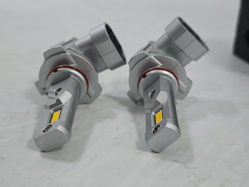 Image of SEALIGHT H10 Fog Light Bulbs Yellow, 16,000LM Brighter H10 LED Fog Lights 3500K Amber Yellow 9140 9145 Fog lights, Plug and Play