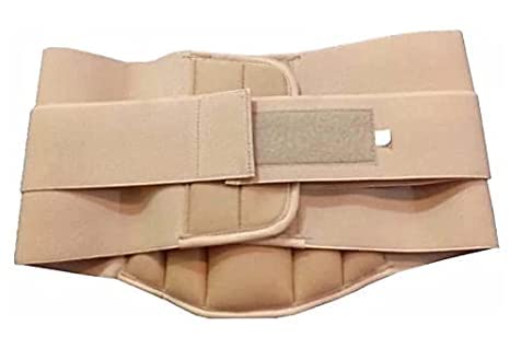 STAR SURGICAL CARE Lumbar Sacral Support Belt / brace (Waist & Back Support Belt) - for Men & Women, Cotton Fabric with comfort (M)
