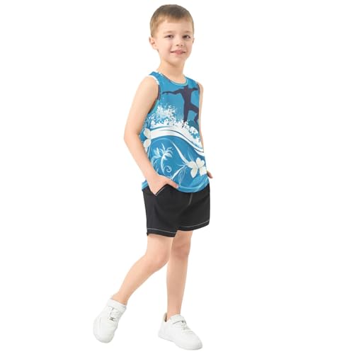 Boys Sleeveless Tank Tops Shirts Athletic Undershirts4