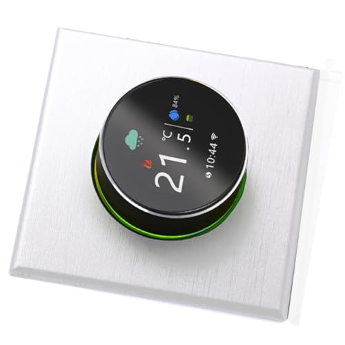Thermostat de chauffage au sol électrique réglable avec interrupteur mural - 4