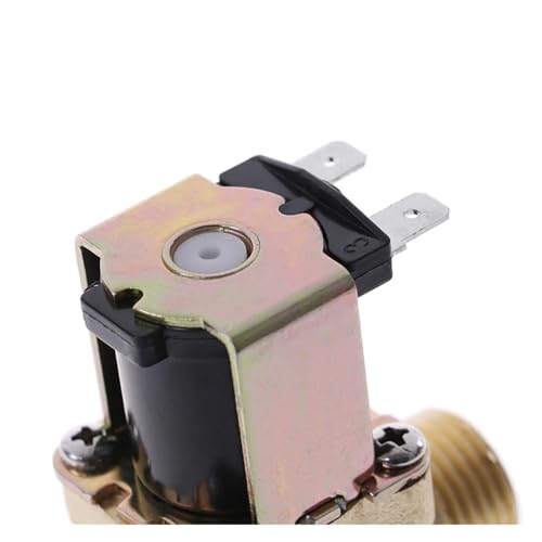 Électrovanne laiton G1/2 24V vanne commande chauffe-eau - 5