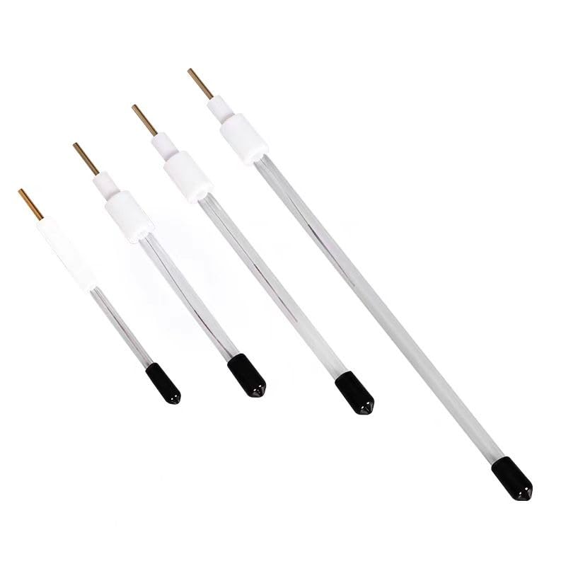 Electrodo de referencia Ag/AgCl extraíble de 6 mm x 80 mm con cola de PTFE 1 unidad(3.8mm)