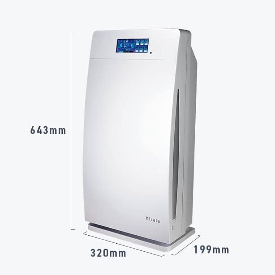 20万円超 美品 オゾン対応空気清浄機 Kirara Air ホワイト 20畳 Amazon.co.jp: Kirala Air 空気清浄機 オゾンによる強力除菌