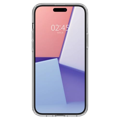Funda iPhone 6.7 pulgadas Spigen Crystal Flex transparente delgada 5