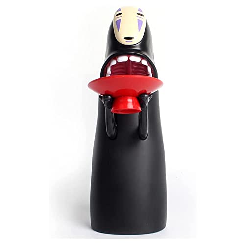 DUTTY Hucha Masculina sin Rostro de Dibujos Animados exquisitamente elaborada, con Efectos de Sonido, Movimiento Flexible y deglución automática de Monedas Cover