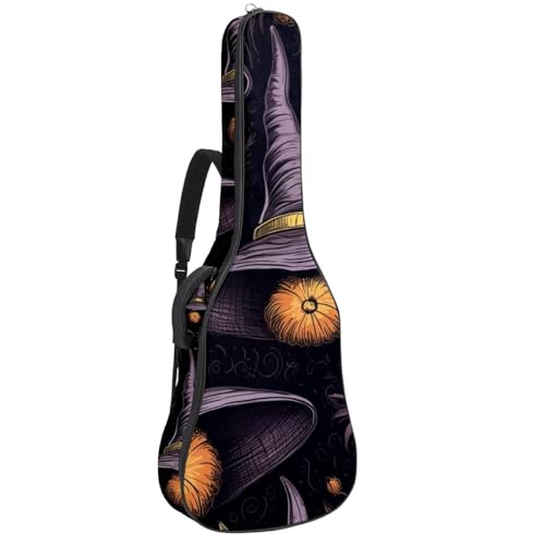 Sac de transport pour guitare acoustique 104,1 cm tissu Oxford chapeau de sorcière