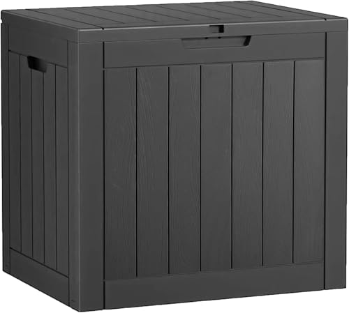 Image of Outdoor Storage Box Waterproof, 32 Gallon Deck Box for Patio Storage
