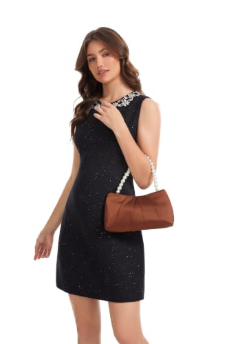Image of Womens Evening Clutch Pearl, Bride Evening Clutch Purses for Women, Formal Clutch Purses for Women Evening Prom