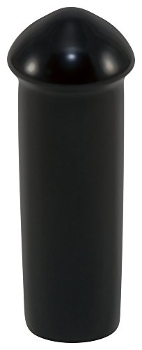 Image of Caplugs VCF-750-16 VCF Series, Black Vinyl Caps with Flanges, Protective Closures, Thread Protectors, Dust and Moisture Seals, Masking, Color Coding, 0.750 inch W x 1.000 inch L, Pack of 40 (99390306)