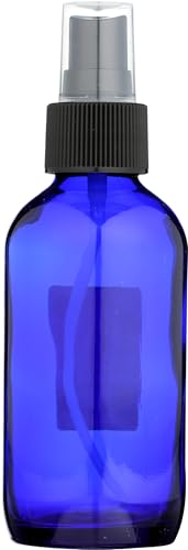 Whole Foods Market, Blue Glass Bottle with Misting Spray Top, 4 Fl Oz2