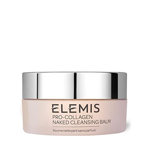 Elemis Pro-Collagen Naked Cleansing Balm | Ultra Nourishing Treatment Balm + Facial Mask Deeply Cleanses, Soothes, Calms & Removes Makeup And Impurities, 100 G. #TOP1