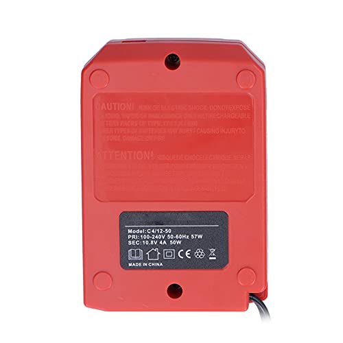 Strumento di Ricambio per Caricabatteria Compatibile per Caricabatteria Hilti, 12V C4/12-50 100-240V(Regolamenti europei)