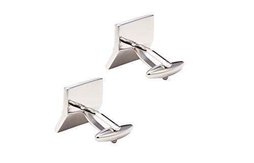 Mancuernillas Knighthood Laptop Plata y Púrpura para Hombre miniatura 2