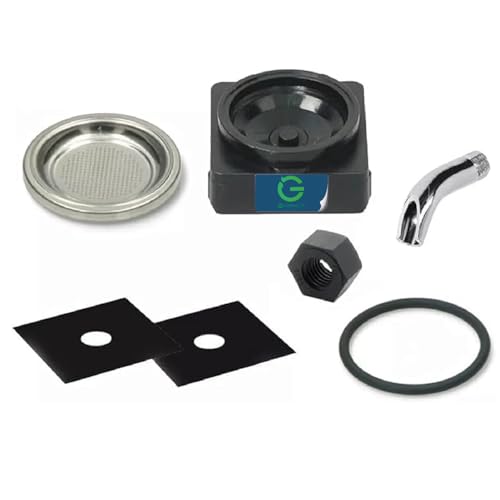 x1 FILTRO PORTA CIALDE G GRIMALDI Kit Ricambi Compatibili Frog - Vano Porta Cialda - Filtro Doccia - Dado - Oring - Beccuccio - 2x Spessore