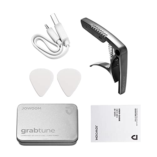 SHUIYUE GT-100 2-en-1 Guitare multifonctionnelle Capo Tuner en Alliage de Zinc Batterie Rechargeable intégrée RGB LED… - Les Beatles, Paul McCartney, John Lennon, RIngo Starr, George Harrison SHUIYUE GT-100 2-en-1 Guitare multifonctionnelle Capo Tuner en Alliage de Zinc Batterie Rechargeable intégrée RGB LED… – Image 5