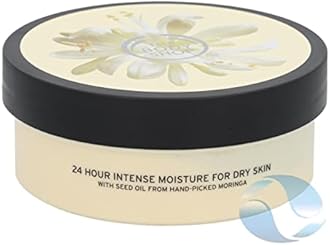 The Body Shop Moringa Body Butter – Nourishing & Moisturizing Skincare for Dry Skin – Vegan – 6.75 oz