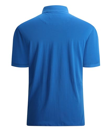 Alex Vando Mens Polo Shirts Short Sleeve Regular Fit Fashion Designed Shirt