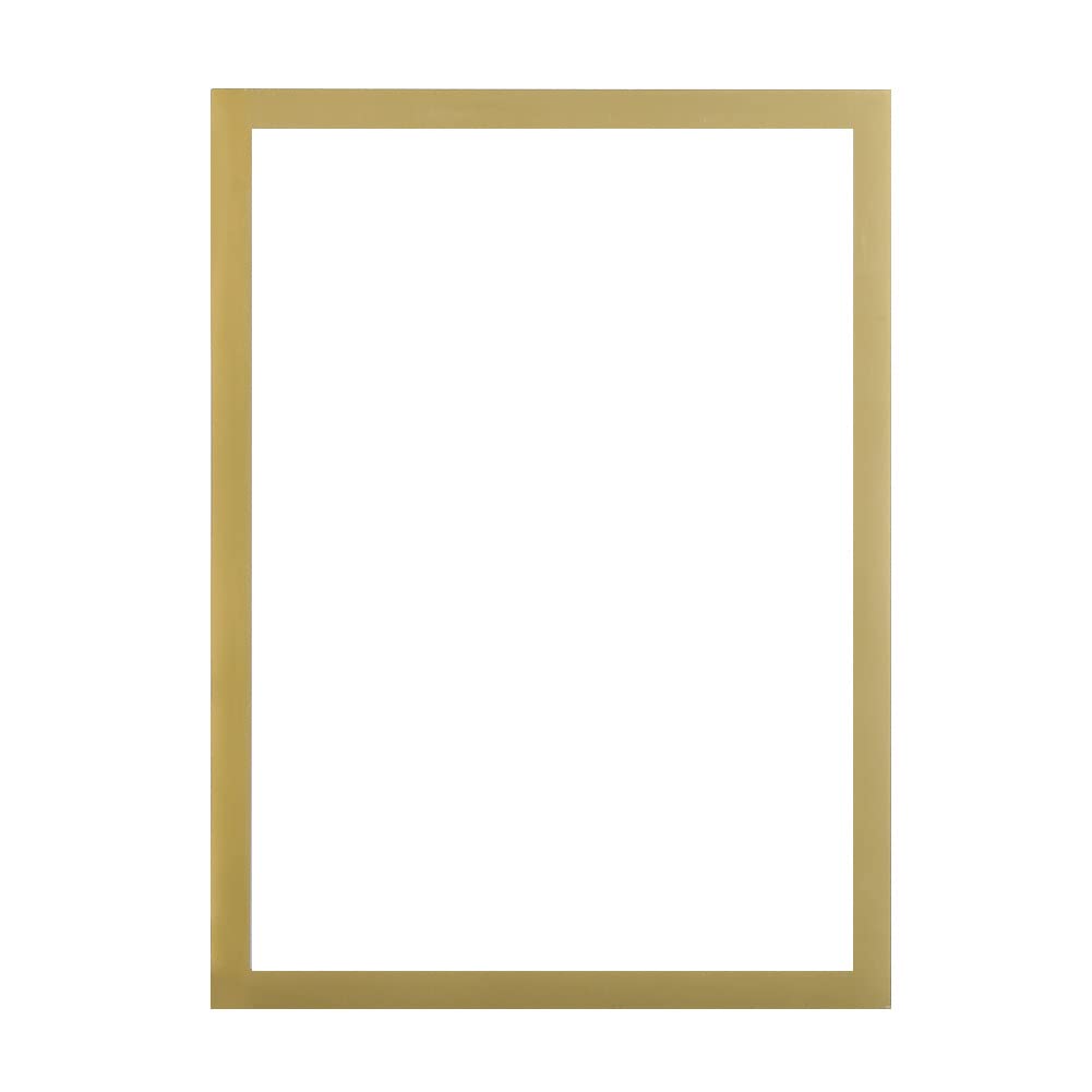 Magnetic Diamond Painting Frame Self-Adhesive Gold Glossy 35x45cm - Easy Display for 5D Diamond Art & Craft Projects, Wall Mount Picture Frame