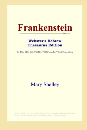 Frankenstein (Webster's Hebrew Thesaurus Edition)