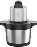 6 LAMES EN ACIER INOXYDABLE – Système double niveau (haut & bas) pour une coupe fine et uniforme en quelques secondes.
