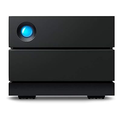 LaCie 2big Raid, 40To, Disque Dur Externe de Bureau – USB-C, 7 200 TR/Min, disques d'entreprise, pour Ordinateurs de Bureau Mac et PC, Services Rescue (STHJ40000800)