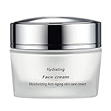 Creme Facial Hidratante Para Pele Envelhecida - Creme Rugas Para Reparação Facial | Creme Hidratante Reparador da Pele Antiidapara Cuidados com Pele do Rosto Feminino Littryee