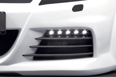 Ijdmtoy 30W High Power 10-Led Ledayflex Style Flexible Free Style Led Daytime Running Light Kit, Xenon White Color #TOP6