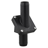 Válvula de retención de barco y yate, válvula de plástico marino con anillo de sellado mejorado y diseño de interfaz dividida para prevención de fugas en sistemas de drenaje