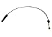 ACDelco GM Original Equipment 22575726 Manual Transmission Select Lever Cable