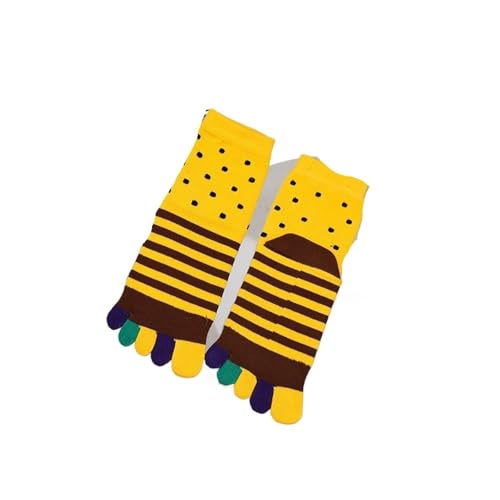 Chaussettes orteils homme contre les ampoules : 5 paires coton épais chaud EU 45-46