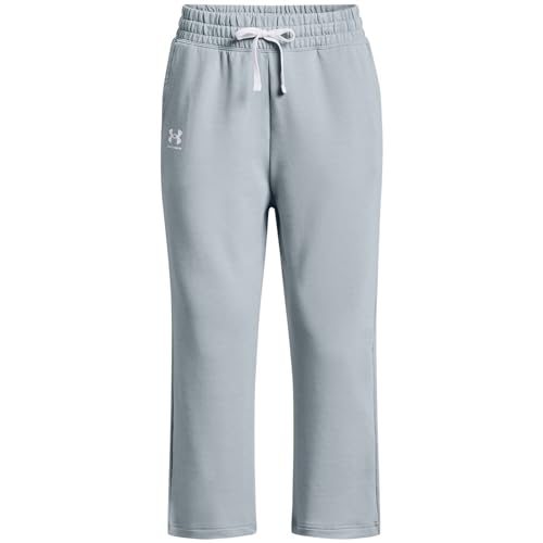 Women's UA Rival Terry Flare Crop Pants