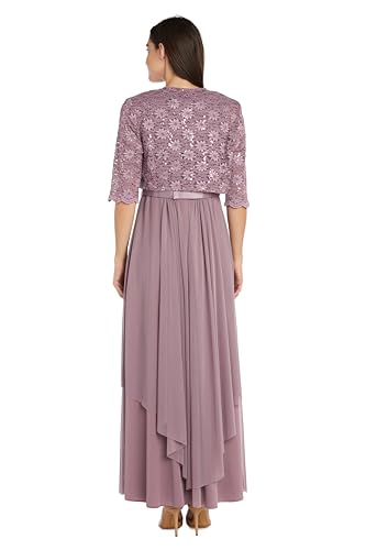 Image of R&M Richards Womens Lace Cocktail Jacket and Dress