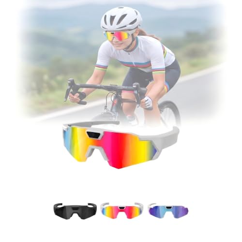 Gafas deportivas inteligentes con cámara 4K para una perspectiva de vídeo POV nítida