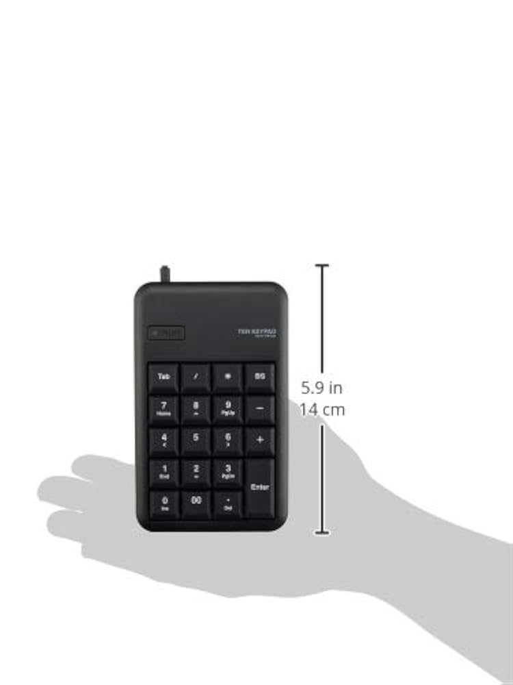 (未使用･未開封品)　エレコム テンキー 有線 メンブレン Mサイズ USBポート付 1000万回高耐久 シルバー TK-TCM012SV v1yptgt Amazon.co.jp: エレコム テンキー 有線 メンブレン Mサイズ USB