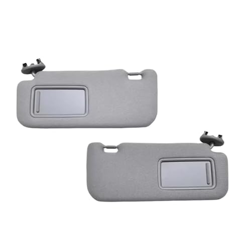 Pare-soleil gris avec miroir pour Toyota Corolla et Auris de 2008 à 2013