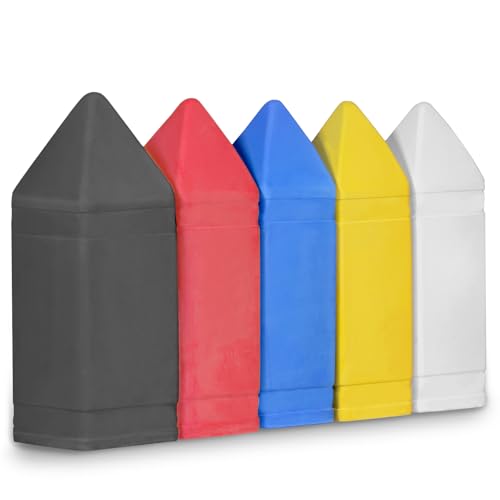 FELIZROCA Ungiftige Gehwegkreide, farbige Jumbo-Kreide für Kleinkinder und den Außenbereich