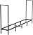 FOYUEE Firewood Rack Outdoor 8Ft Log Holder For Fireplace Indoor Fire Wood Storage Holding Stand Heavy Duty