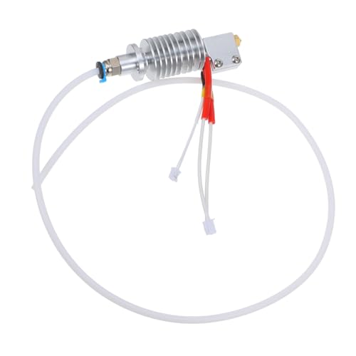 Angoily Aluminium Alloy 3d Printer Extruder Kit with 0.4mm Nozzle and Good Thermal Conductivity for Most Printers