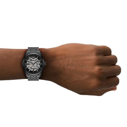 Miniatura 2 de Emporio Armani Reloj analógico automático para Hombre con Correa de Acero Inoxidable AR60093