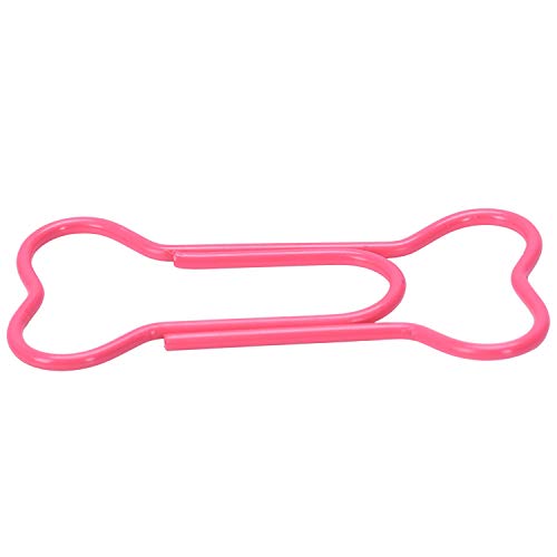 Wadakada Bueroklammern aus Metall 24 Stueck in PVC-Etui Knochen